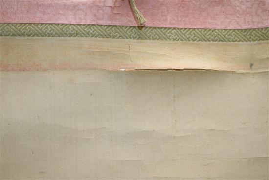 Two Chinese scroll paintings after Gai Qi, late Qing dynasty